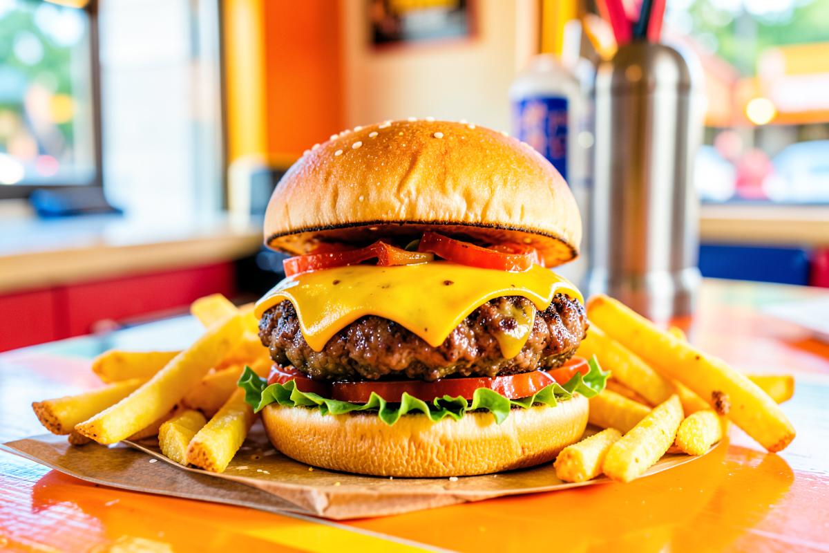 Ejemplo del estilo Fast Casual & Burgers